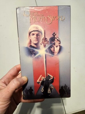 Quest for the Mighty Sword (VHS, 1990) SUPER RARE Dungeons Dragons Swordsmen