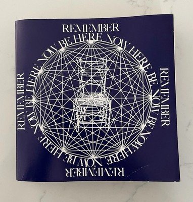 Remember Be Here Now Richard Alpert Baba Ram Dass 1971 VG+ EUC NO Writing