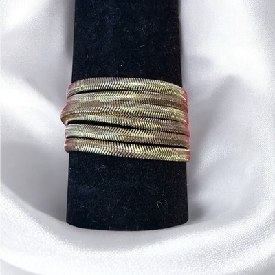 Source Unknown Gold and Silver Bracelet