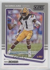 2018 Score Rookies Scorecard Donte Jackson #409 b8c