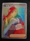 Carte Pokémon Fille En Kimono 205/195 EB12 Tempête Argentée Epee Bouclier FR