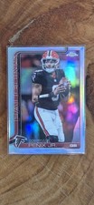 2025 Topps Chrome Michael Penix Jr Refractor #15 Falcons 
