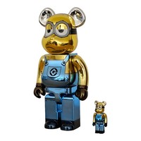 Be@Rbrick Kevin Chrome Version [Minions] (100%+400%)