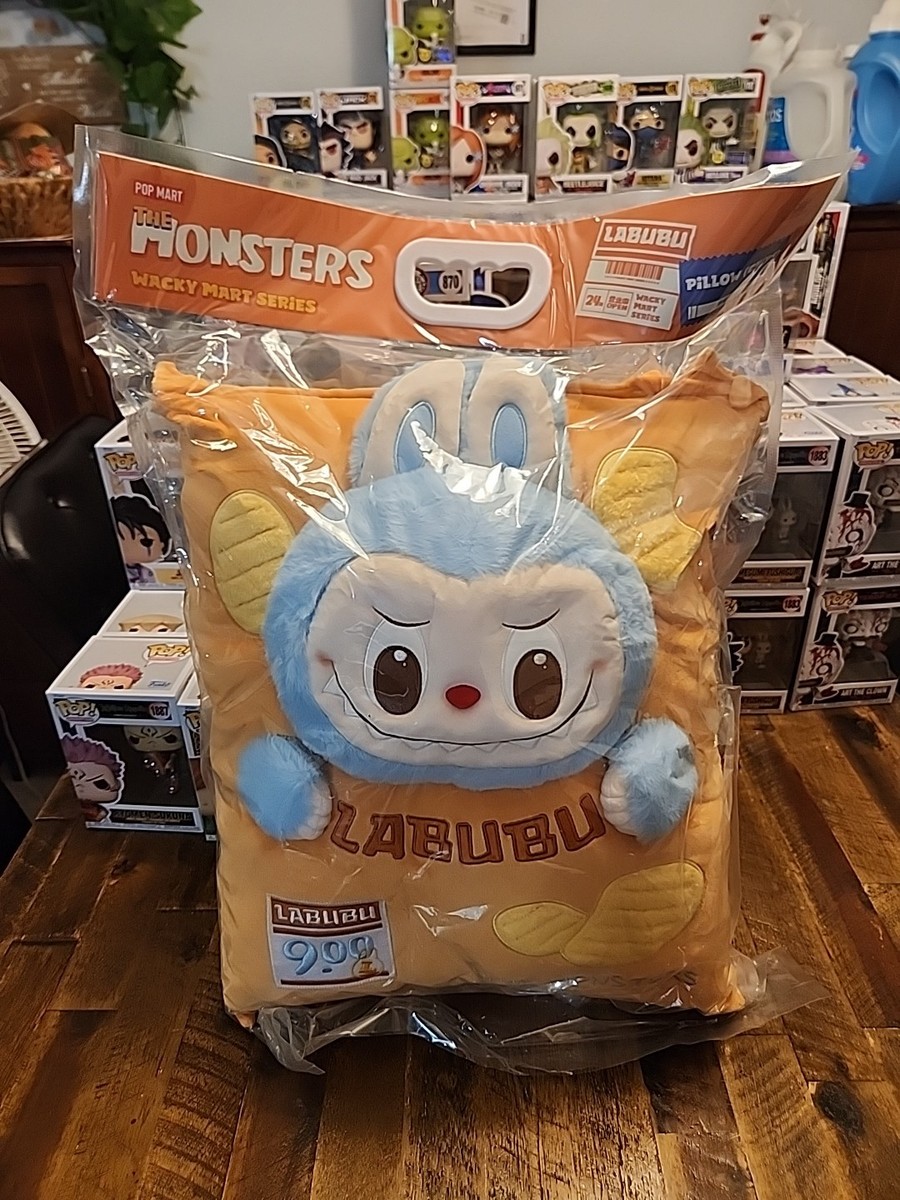 アイドル POP MART Wacky Mart Series-Pillow LABUBU Pop Mart Labubu The Monsters Wacky Mart Series Chips Pillow