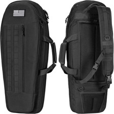Estuche blando para rifle de 30"", bolsa para rifle bolsa mochila con correa acolchada para el hombro y