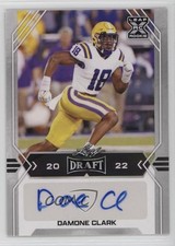 2022 Leaf Draft Auto Damone Clark #BA-DC1 Auto 1n4j