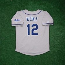Jeff Kent 2006 Los Angeles Dodgers Men's Grey Road Throwback Jersey