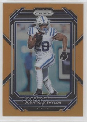 2022 Panini Prizm Orange Prizm 9/249 Jonathan Taylor #122 n0c