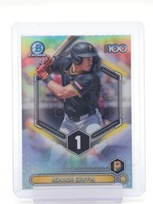 KONNOR GRIFFIN 2026 BOWMAN CHROME SCOUTS TOP 100 PROSPECTS #BTP-1 PIRATES Q4856