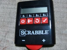 Scrabble Electronic Scoring Handheld Scorekeeper  - Tested and Working