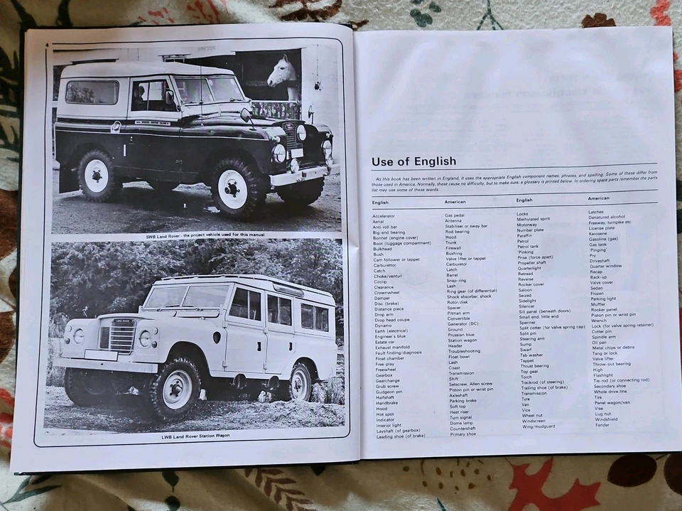 Land Rover Workshop Repair Manual Haynes Series 2 2A and 3 years 1958 - 1978 - Image 4 of 4