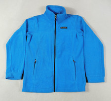 Columbia Jacket Youth Medium 10/12 Blue Steen Mountain II Fleece Gorpcore Hiking