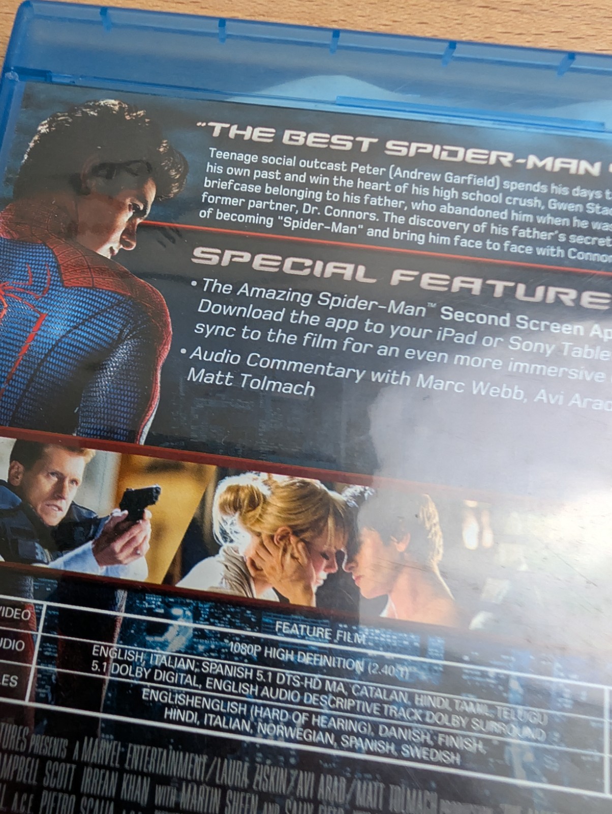 The Amazing Spider-Man Blu-Ray 2012 Andrew Garfield. DN5348 image 6
