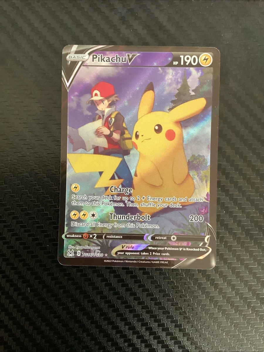 Pikachu V TG16/TG30 Swsh11: Lost Origin Trainer Gallery for sale