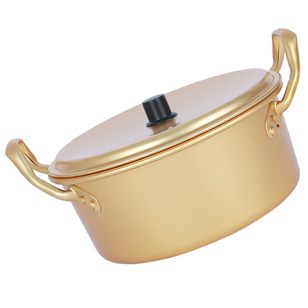 Korean Ramen Noodle Cooking Pot with Lid 16cm Aluminum Stockpot eBay