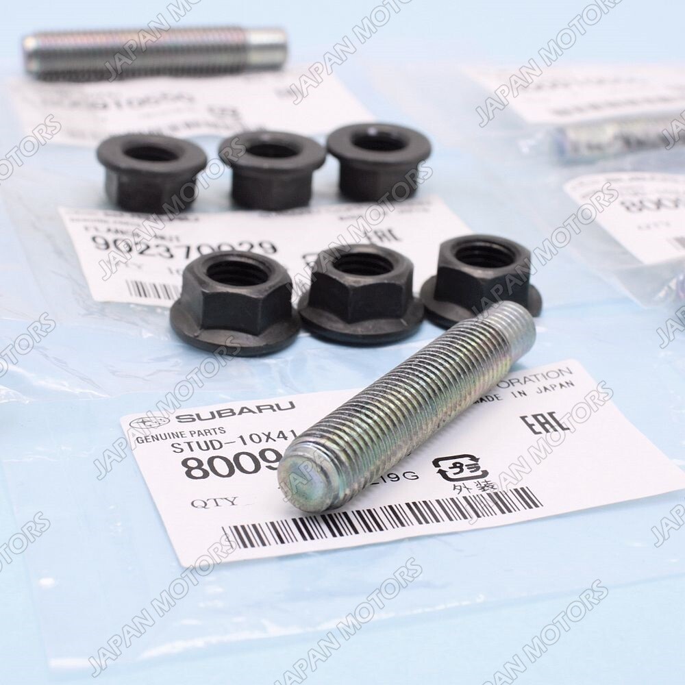 GENUINE Subaru Exhaust Manifold Stud & Nut Kit WRX STI Legacy Impreza