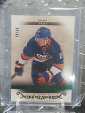 2021-22 UD Artifacts Rookie Robin Salo Green #'d /99 NY Islanders #RED199