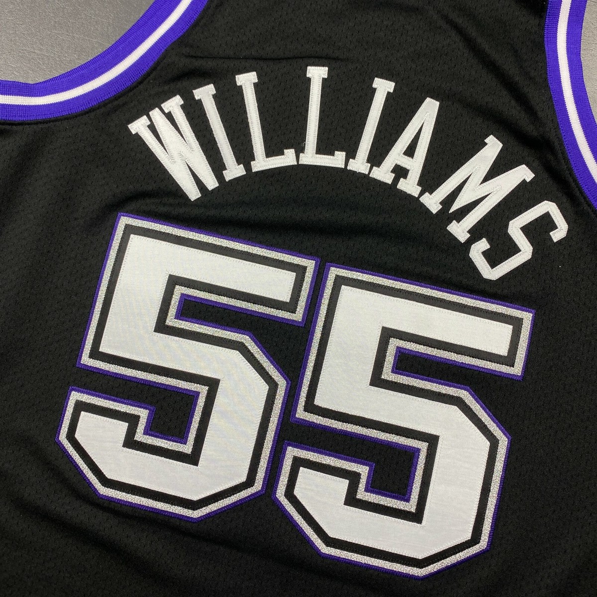 ウェア Mitchell & Ness Jason Williams #55 L 100% Authentic Jason Williams Mitchell Ness 98 99 Kings