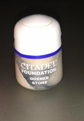 Games Workshop Dheneb Stone Foundation 12ml Paint Pot Classic Neu GW Citadel