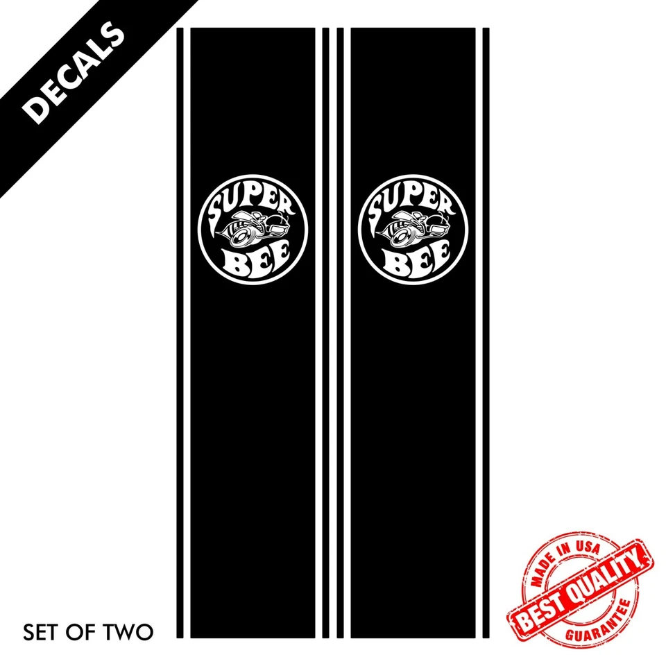 Kit de calcomanías rayas SUPER BEE para camión con caja trasera |20 Foto 3 de 4