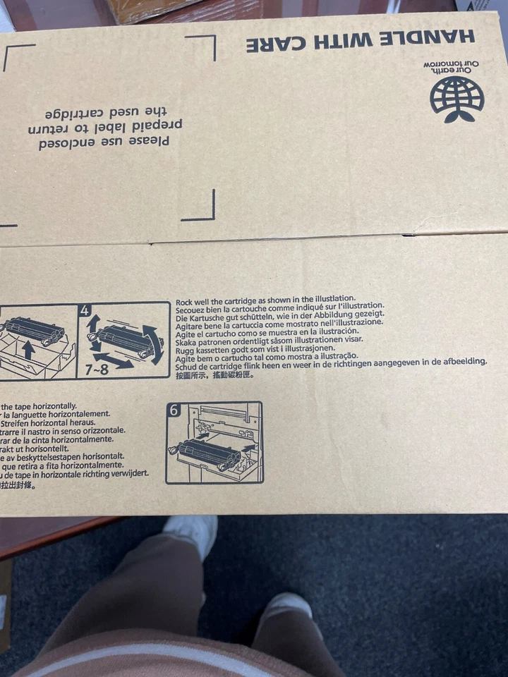 Genuine Ricoh 430208 Type 5110 Black Fax Toner Cartridge for 5510L / 5510NF - Image 2 of 2