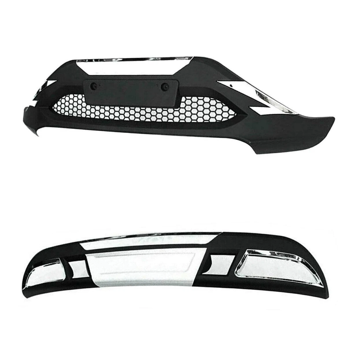 Vornesplitter Frontlippe & Heckdiffusor für Honda CR-V 4 2012-2015 