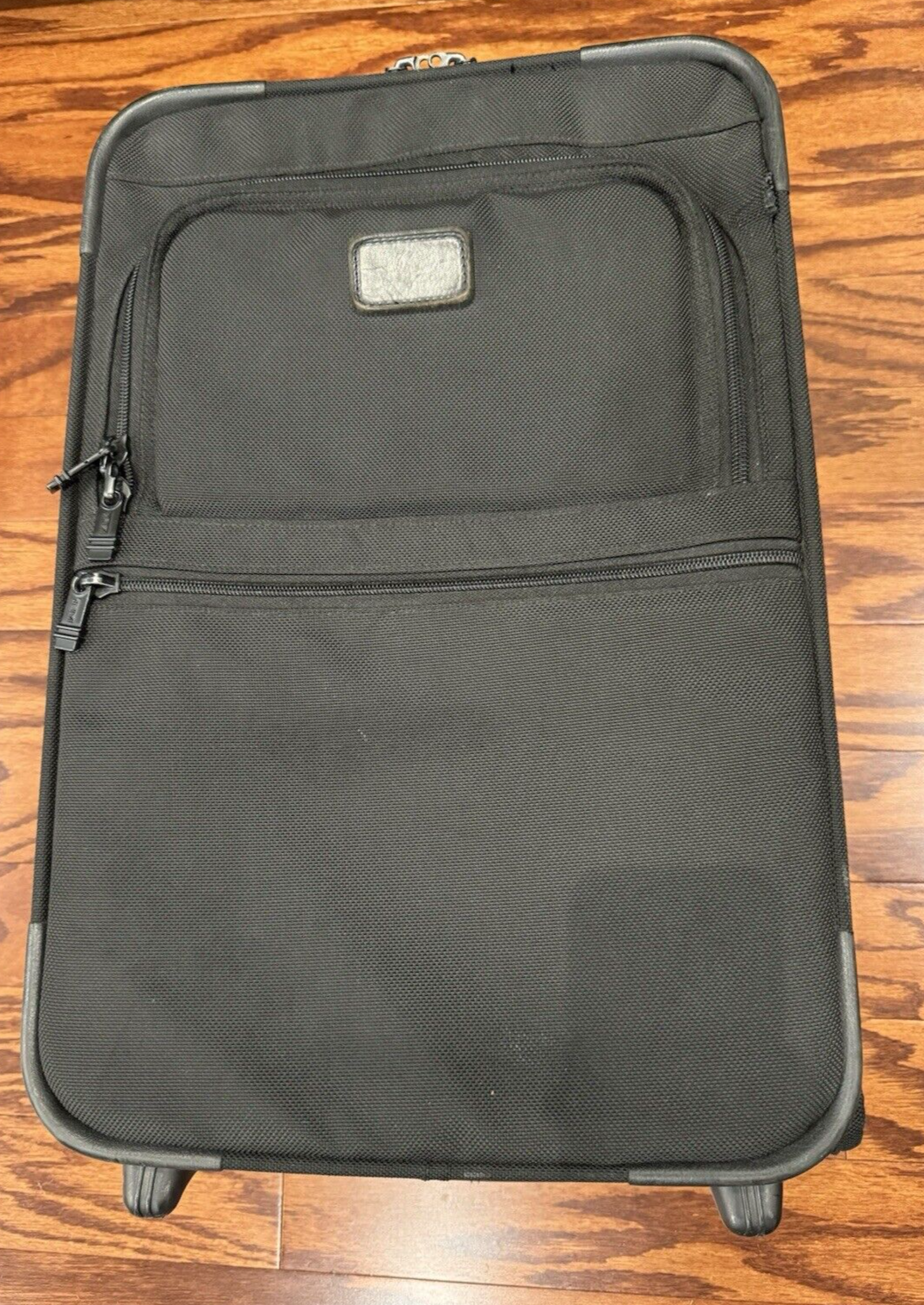 * Tumi Carry-On Luggage 2 Wheel Ballistic Nylon 2205D3 Black 21