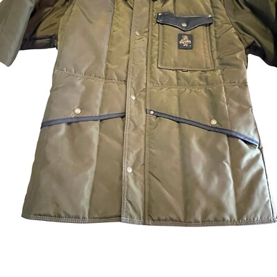 RefrigiWear 中綿　ジャケット　モスグリーン　USA製 Vintage RefrigiWear Jacket Men L Green Parka Coat Fleece