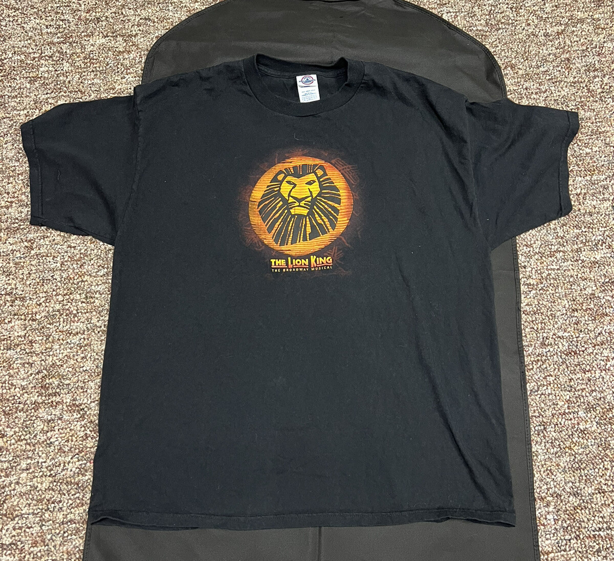 Disney Presents The Lion King Broadway Musical Black T-Shirt