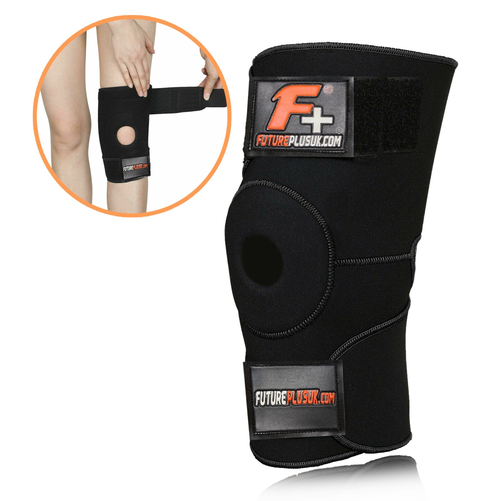 Knee Brace Support Neoprene Patella stabilising Belt Adjustable Strap