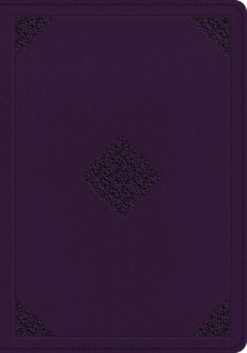 ESV Single Column Journaling Bible, Large Print (TruTone, Lavender, Ornament ...
