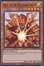 1X NM Senju of the Thousand Hands - CRBR-EN041 - Super Rare 1st Edition