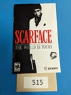 Scarface The World is Yours - PS2 - Manual Only **NO GAME!