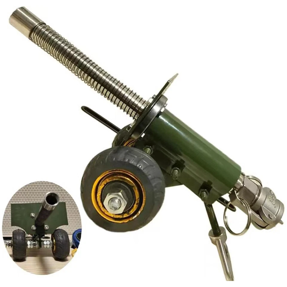 Petardo Artillería Modelo Acero Inoxidable Mini Cañón Colección Militar Regalo Foto 4 de 4