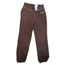 NEW 2008 children  s place brown sweatpants jogger elastic ankle pull on size 6/7