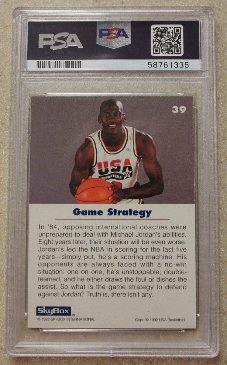 1992 SKYBOX MICHAEL JORDAN PSA8 ジョーダン 1992 Skybox USA Michael Jordan #39 - PSA 8 - NrMT-MT | eBay