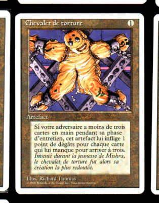 MRM FR/VF Folter Staffelei - The Rack MTG Magic FWB 1994