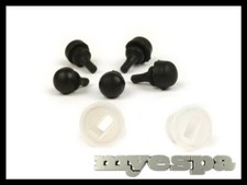 Vespa Gummi Gummipuffer Hülsen Seitenklappe, V50 N R S L Special SS 125 ET3 PV