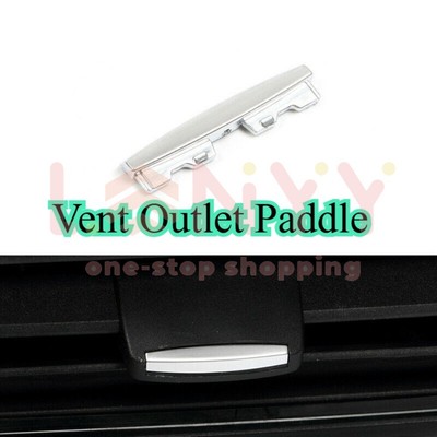 Vent Outlet Paddle Trim Strip Chrome For BMW F15 F16 F85 F86 X5 X6 X5M X6M A/C