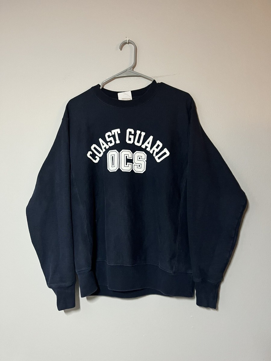 Vintage Coast Guard Champion Reverse Weave Hoodie Sweatshirt Vintage Coast Guard Champion Reverse Weave Hoodie Sweatshirt