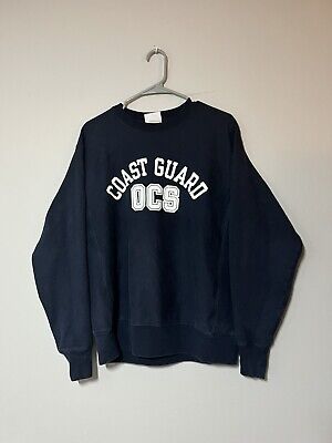 Vintage Coast Guard Champion Reverse Weave Hoodie Sweatshirt Vintage Coast Guard Champion Reverse Weave Hoodie Sweatshirt