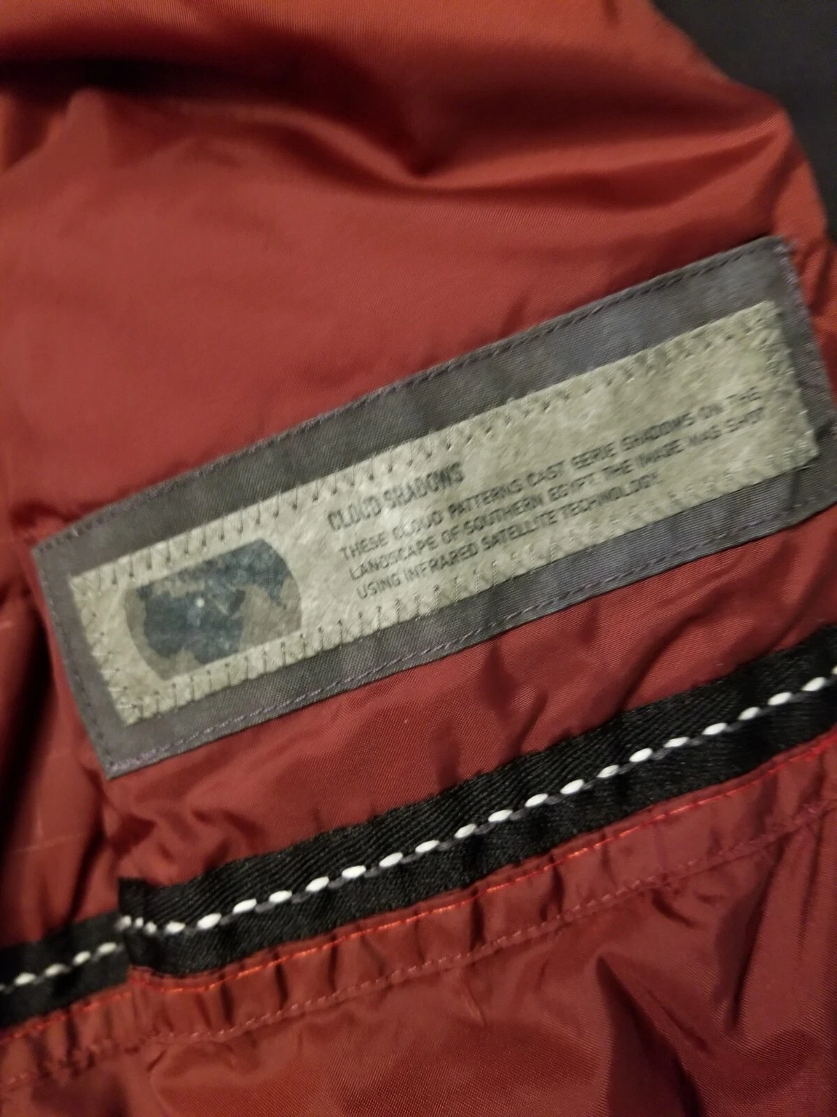 burton covert shell cloud shadows ski/snowboard jacket