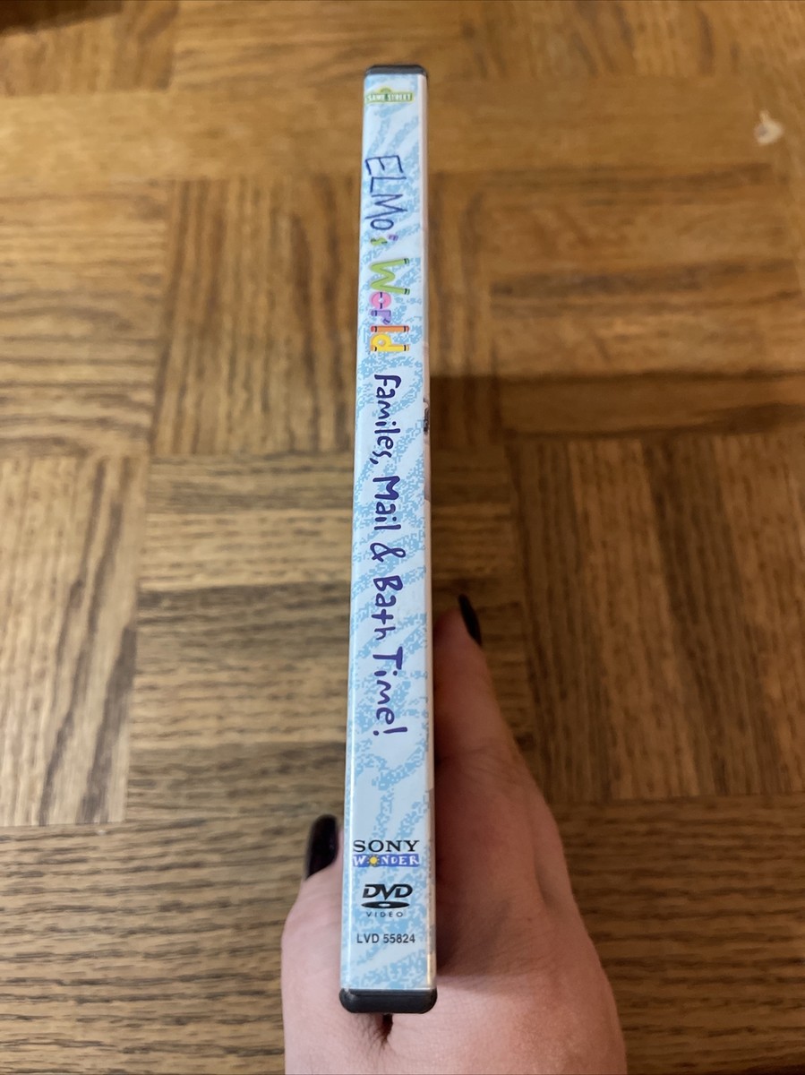 Elmo's World Families Mail And Bath Time DVD 74645582498| eBay