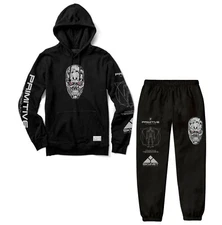 Primitive Terminator 2 Judgement Day Skynet Black Mens L Hoodie & Sweatpant Lot