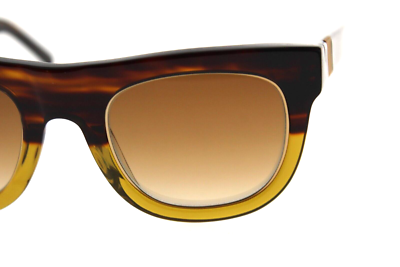 Westward Leaning Brown Havana Clear Green Split 1215  display picture 2