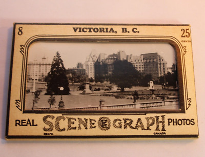 Victoria BC Canada 1930s Scene O Graph 8 Souvenir Photos Packet Un-Posted