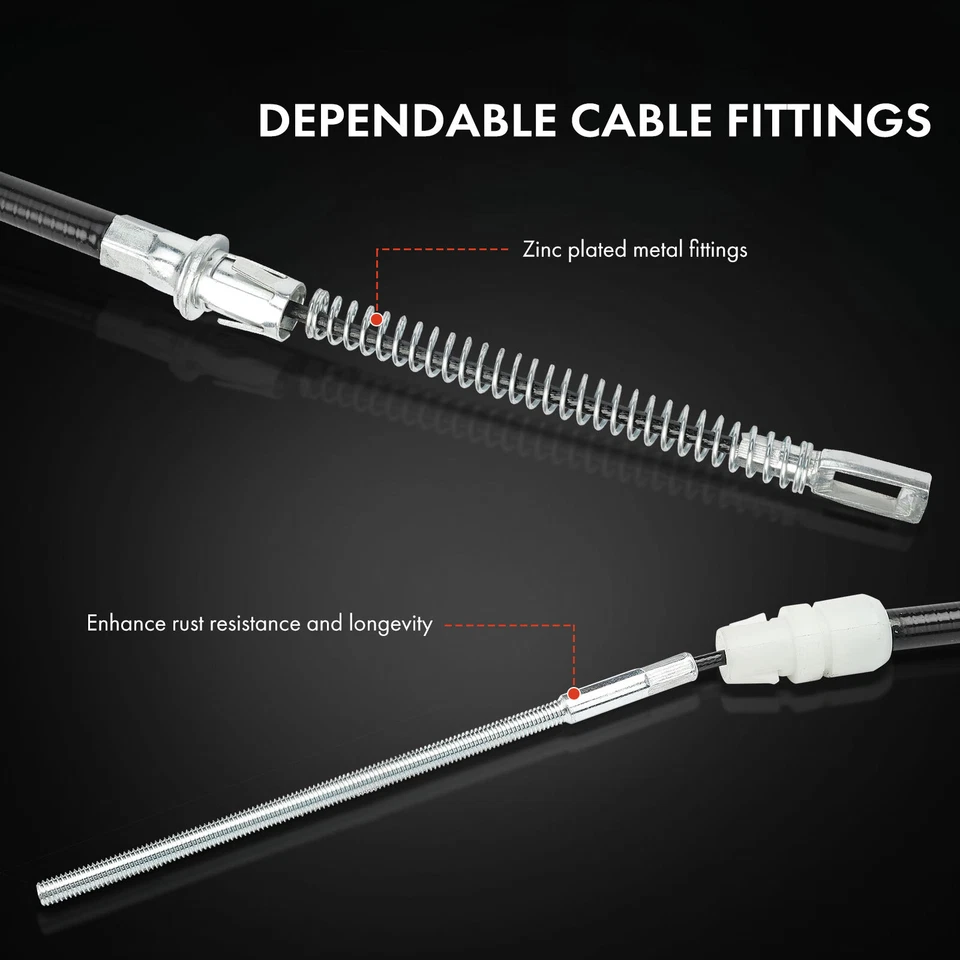 Cable de freno de estacionamiento trasero izquierdo para Chevrolet Equinox GMC Terrain 2010-2017 Foto 4 de 4