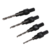 Senklochbohrer Set 4-Tlg. Satz Holzbohrer Senkbohrer Senker Schreiner Tischler