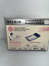 Belkin Corporation Wireless Pre-N Notebook Network Card (Part # F5D8010) 2004