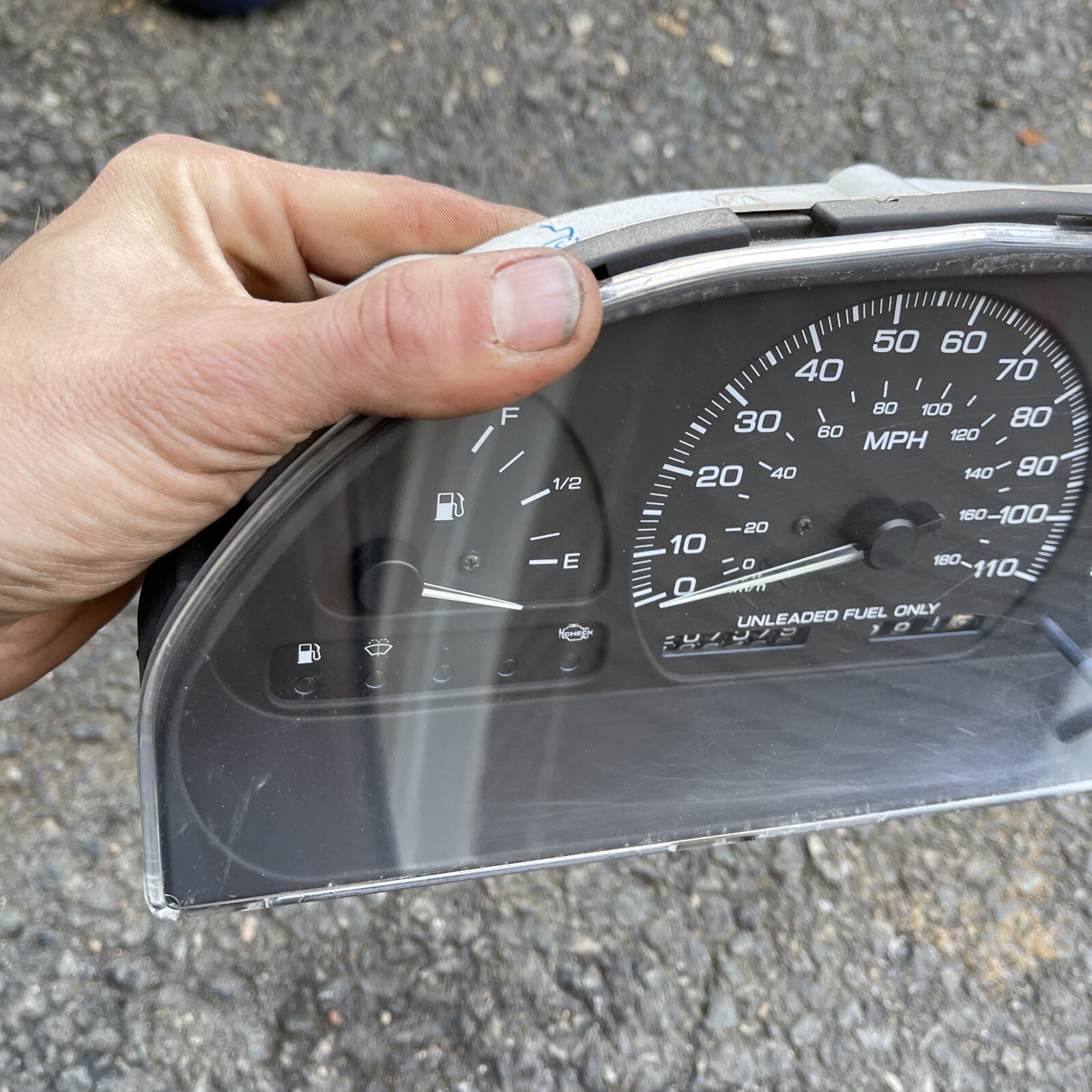 2 9194 Nissan 240sx Gauge Cluster S13 Instrument KA24DE DOHC GAUGE2